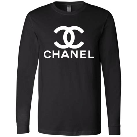 chanel 5 t shirt|chanel long sleeve top.